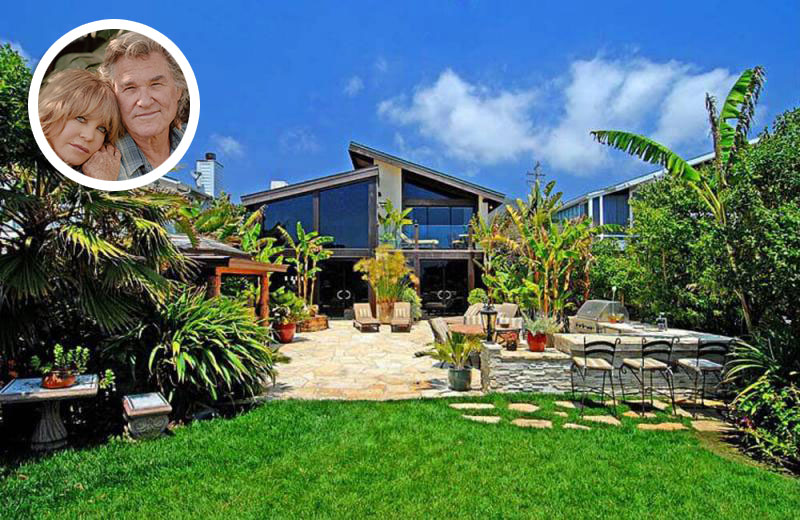 Kurt Russell and Goldie Hawn's Beach Mansion - Malibu, California 2