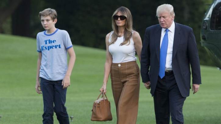 Barron Trump is the First Boy To Live in the White House in Decades