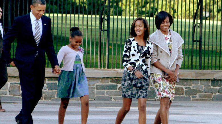 The Obama sisters&#039; Sunday best 4