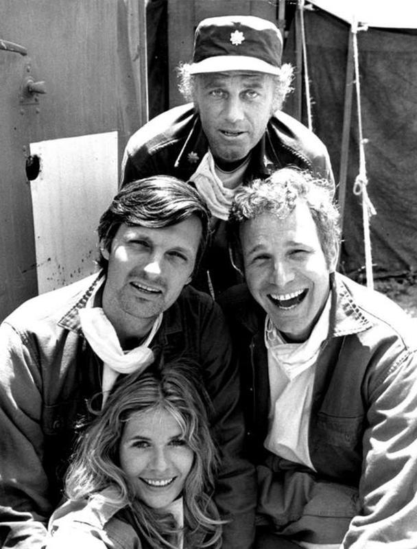 Alan Alda and The M*A*S*H clan - 1972 20