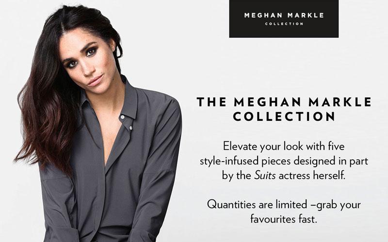 Meghan designed clothes on the side. 17