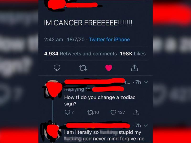 The Cancer Free Controversy