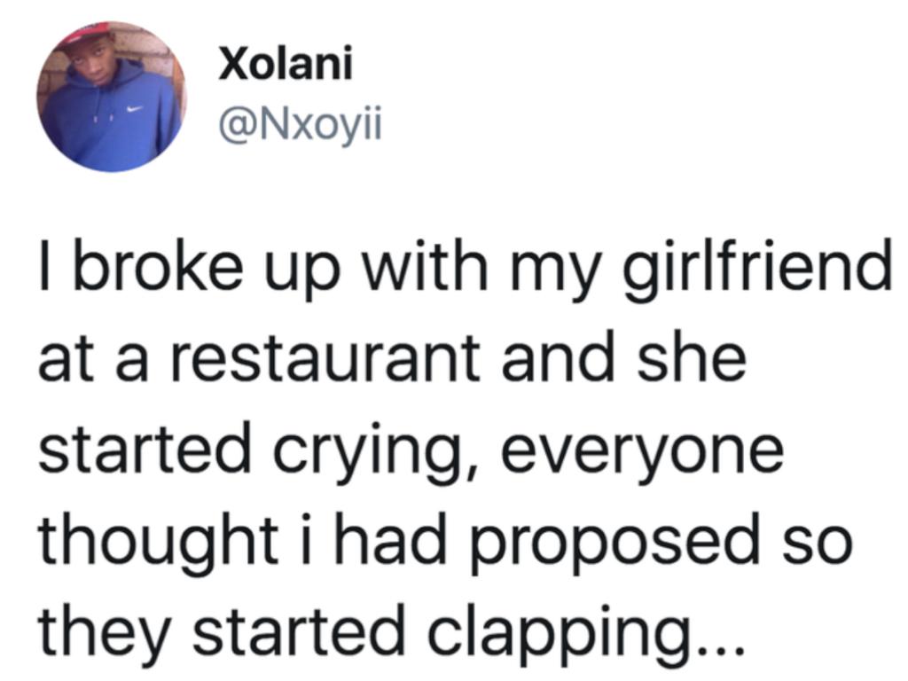 Strangers Celebrated Their Breakup