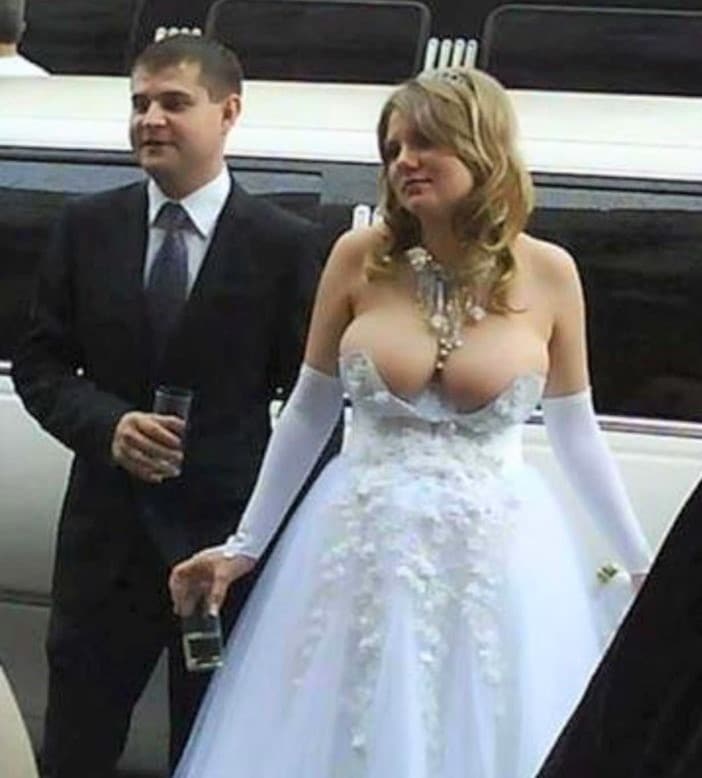 Wedding Dresses That Had Grooms Running For The Hills