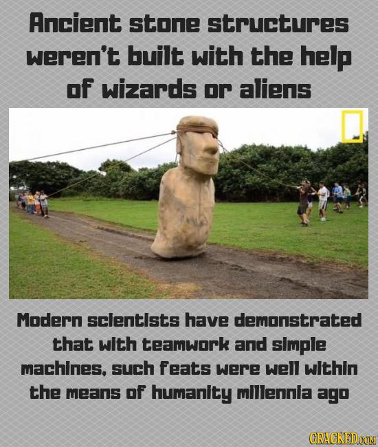 Moaiu Built By Aliens