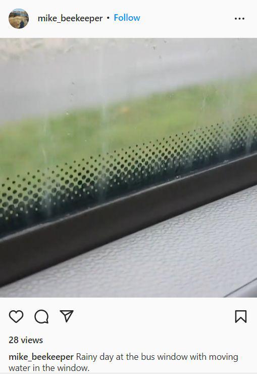 Dots On Car Windows