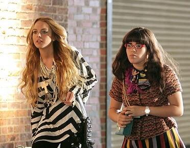 Lindsay Lohan And America Ferrera: Ugly Betty 36