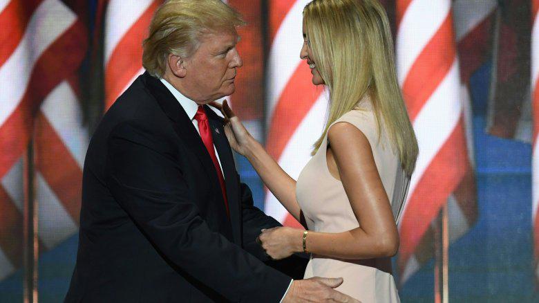 Donald Trump Acts Totally Inappropriate Toward Ivank 22