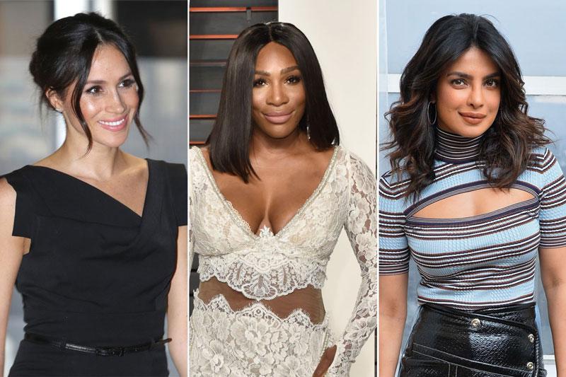 Meghan&#039;s BFFs include Serena Williams and Priyanka Chopra. 19