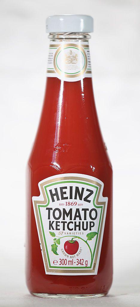 Glass Ketchup Bottles