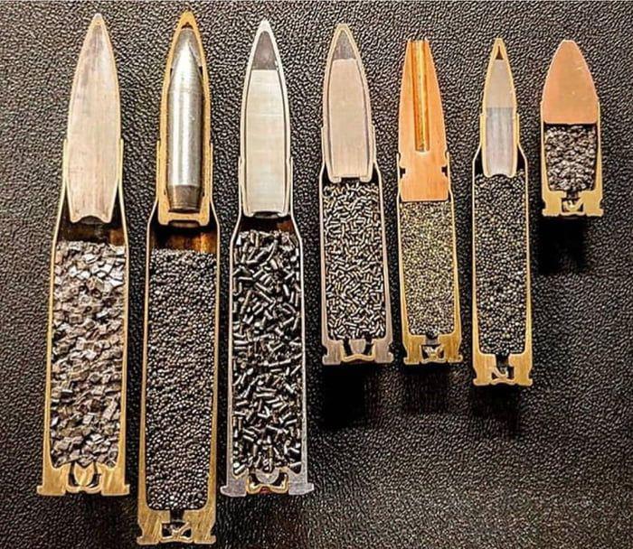 Bullet Cross Section.